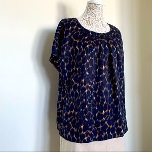 Boden blue business casual top